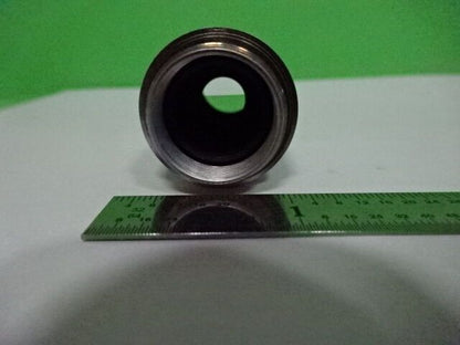 MICROSCOPE PART OBJECTIVE LEITZ WETZLAR GERMANY EF 10X OPTICS AS IS #4B-A-12