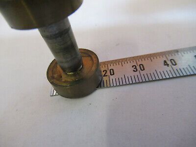 ANTIQUE BAUSCH LOMB BRASS SPANNER NUTS MICROSCOPE PART AS PICTURED &1E-FT-85