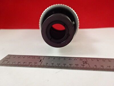 MICROSCOPE PART OLYMPUS JAPAN PHOTO OCULAR EYEPIECE OPTICS AS IS #D3-A-13