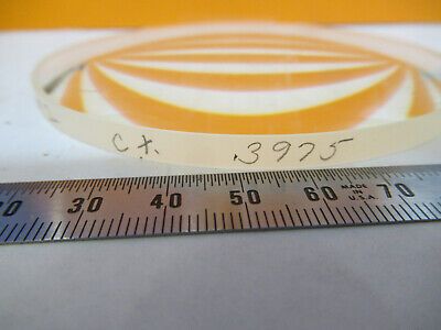 OPTICAL LARGE GLASS LENS CX CC CONVEX CONCAVE OPTICS AS PICTURED #P2-A-97