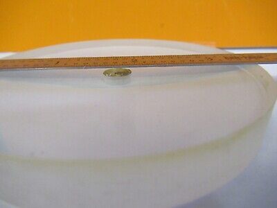 OPTICAL LARGE LENS DULL POLISHED PLANO CONCAVE GLASS OPTICS as pictured &8M-A-90