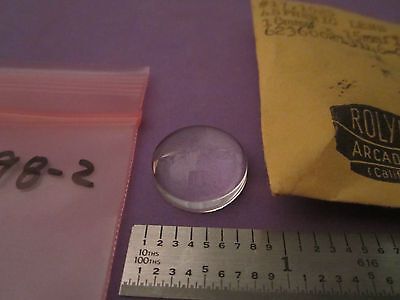 OPTICAL LENS ROLYN #3-98-2 ASPHERIC 18 mm DIA FL 15 mm LASER OPTICS BIN#3