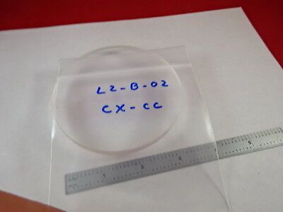 OPTICAL LARGE CONVEX CONCAVE LENS LASER OPTICS AS IS BIN#L2-B-02