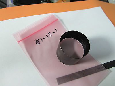 OPTICAL THICK LARGE LENS LASER OPTICS AS IS BIN#E1-15-1