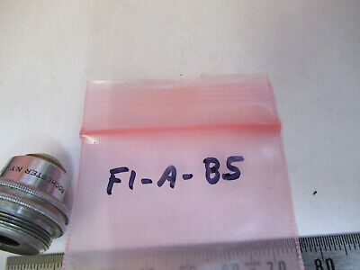 BAUSCH LOMB OPTICS 4mm /215mm OBJECTIVE MICROSCOPE PART AS PICTURED &F1-A-85