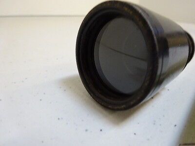 ANTIQUE BRASS LENS TELESCOPE RARE OPTICS AS IS #AL-46