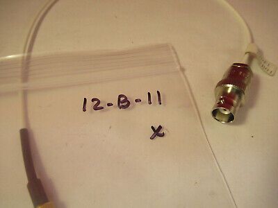 PCB PIEZOTRONICS CABLE 002B01 BNC 10-32 ACCELEROMETER SENSOR AS PICTURED 12-B-11