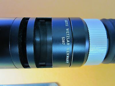 MICROSCOPE PART LEITZ WETZLAR GERMANY VERTICAL ILLUMINATOR AS IS OPTICS BIN#36