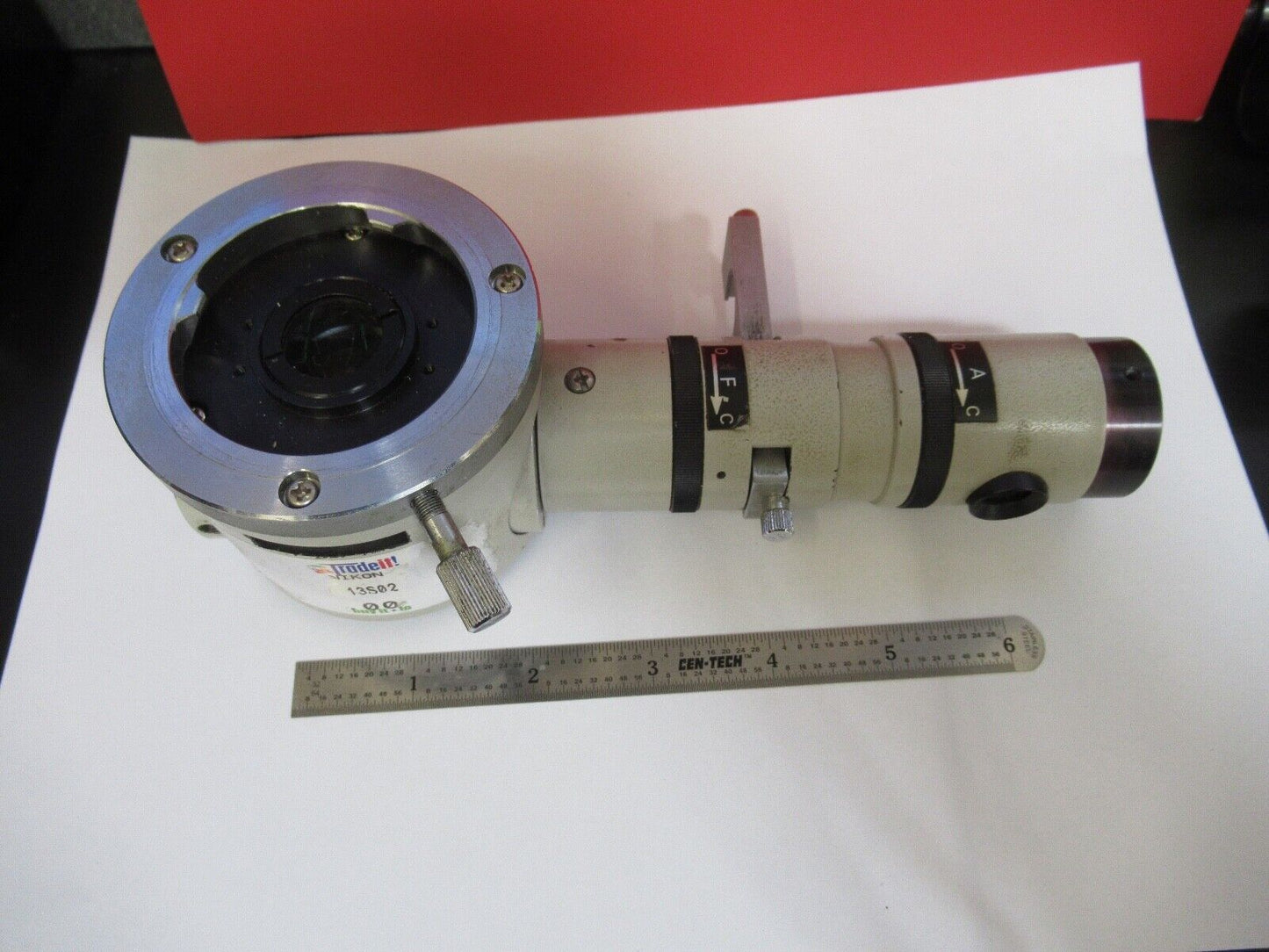 FOR PARTS NIKON JAPAN VERTICAL ILLUMINATOR MICROSCOPE PART AS PICTURED &4B-A-21