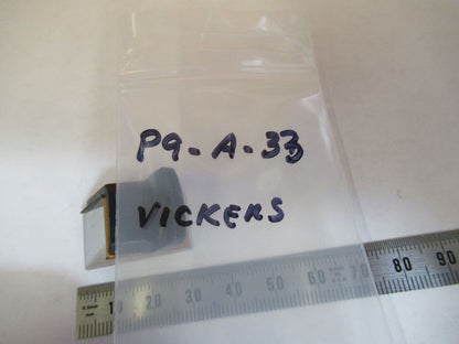 VICKERS UK GLASS PRISM HEAD OPTICS MICROSCOPE PART AS PICTURED &P9-A-33