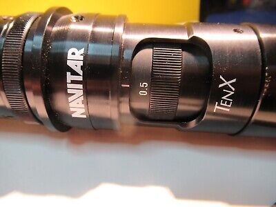 NAVITAR TENX METROLOGY INSPECTION OPTICS MICROSCOPE PART AS PICTURED &14-C-40