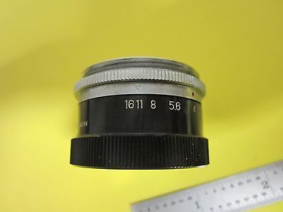 VINTAGE SCIENTIFIC LENS CAMERA DIA ANASTIGMAT 41992 OPTICS BIN#A5-N-91