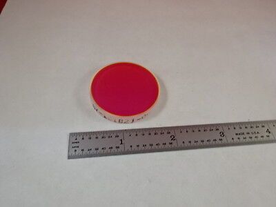 OPTICAL COATED FILTER LENS OPTICS AS IS B#N8-D-09