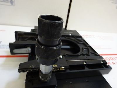 OLYMPUS MICROSCOPE STAGE TABLE PART &IL-3-D1