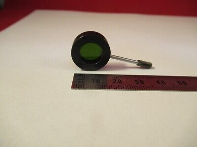 UNITRON GREEN FILTER ASSEMBLY MINI LOLLIPOP MICROSCOPE PART as pictured &W2-A-68