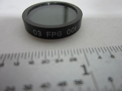 OPTICAL MICROSCOPE POLARIZER MELLES GRIOT OPTICS AS IS BIN#R8-46