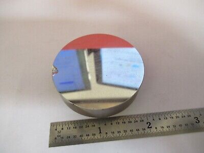 FOR PARTS OPTICAL FLAT MIRROR THICK GLASS scratches OPTICS AS PICTURED #Q1-A-46