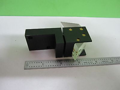 MICROSCOPE PART LEITZ GERMANY MOUNTED PRISM OPTICS AS IS BIN#S6-41