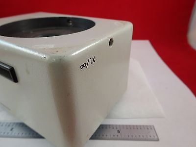 FOR PARTS MICROSCOPE LEITZ GERMANY VERTICAL ILLUMINATOR OPTICS AS IS BIN#C9-A-02