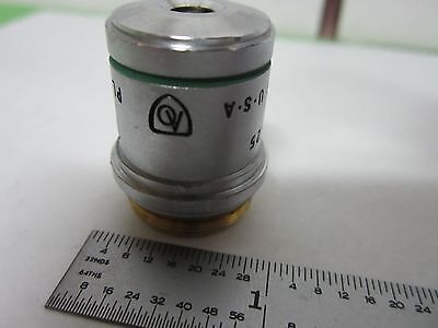 MICROSCOPE PART AO OBJECTIVE INFINITY AMERICAN 10X ACHRO OPTICS AS IS BIN#S2-35