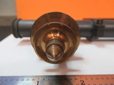 FOR PARTS ANTIQUE BRASS COLLIMATOR MICROSCOPE FILAR OPTICS AS PICTURED &7B-B-01