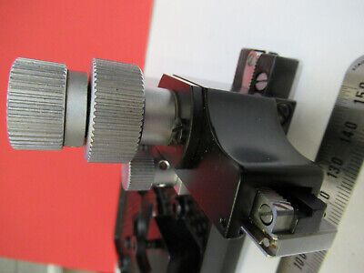 LEITZ WETZLAR STAGE XY TABLE MICROMETER MICROSCOPE PART AS PICTURED &B2-A-06