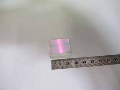 OPTICAL SPECTRA PHYSICS G0357-001 COATED LENS  LASER OPTICS AS PICTURED Q7-A-66