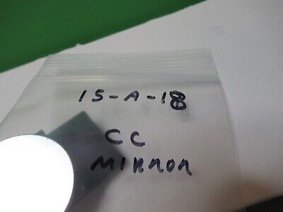 VERY NICE OPTICAL MOUNTED CONCAVE MIRROR LASER OPTICS AS PICTURED &15-A-18