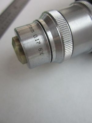 MICROSCOPE PART PORTABLE BAUSCH LOMB + OBJECTIVE + EYEPIECE OPTICS BIN#Q8-14