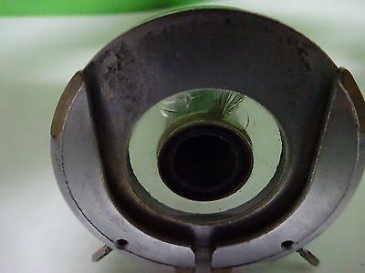 FOR PARTS MICROSCOPE OBJECTIVE 21X ?? broken glass OPTICS AS IS BIN#W8-65