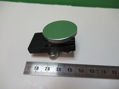 VERY NICE OPTICAL MOUNTED CONCAVE MIRROR LASER OPTICS AS PICTURED &15-A-18