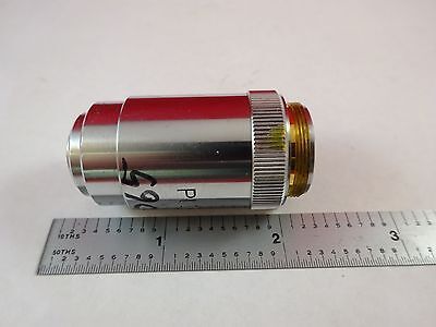 MICROSCOPE PART OBJECTIVE LEITZ PL 32X OPTICS AS IS BIN#K8-B-08