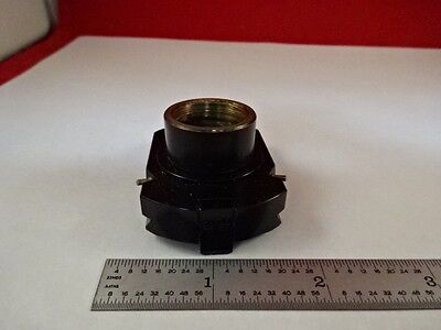 MICROSCOPE PART ZEISS POLARIZER OBJECTIVE HOLDER POL OPTICS AS IS #T2-B-06