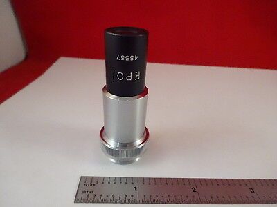 EPOI JAPAN 4X OBJECTIVE MICROSCOPE PART OPTICS AS IS &81-A-53