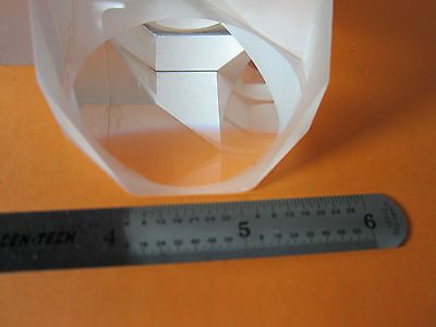 OPTICAL LARGE PRISM ASSEMBLY MIL SPEC LASER OPTICS BIN#D7-09