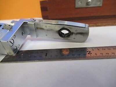 LEITZ GERMANY BEREK COMPENSATOR MICROSCOPE PART OPTICS AS PICTURED &FT-6-X10