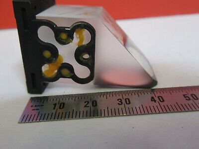 LEITZ WETZLAR MOUNTED GLAS PRISM HEAD MICROSCOPE PART AS PICTURED &B2-A-23