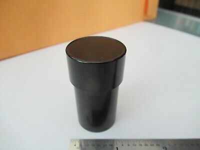 CARL ZEISS EMPTY OBJECTIVE CAN "90"  MICROSCOPE PART AS PICTURED #F2-A-43