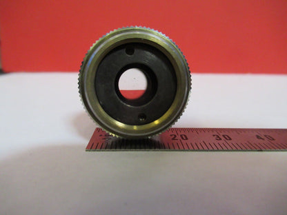 BAUSCH LOMB 10X LENS MICROSCOPE PART OBJECTIVE OPTICS AS PIC #S6-A-43