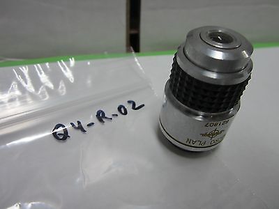 OPTICAL MICROSCOPE PART OBJECTIVE MICROPLAN SWIFT 10X OPTICS BIN#Q4-R-02