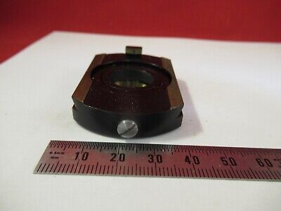 ZEISS GERMANY POLMI POL OBJECTIVE BRASS MOUNT MICROSCOPE PART AS PIC &12-A-27