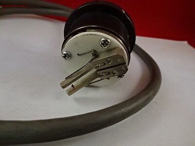 FOR PARTS MICROSCOPE SPARE LAMP CORD ILLUMINATOR UNKNOWN MAKER AS IS #R6-B-33