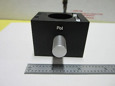 OPTICAL MICROSCOPE POLYVAR LEICA REICHERT POL CUBE NOMARSKI OPTICS BIN#52-10