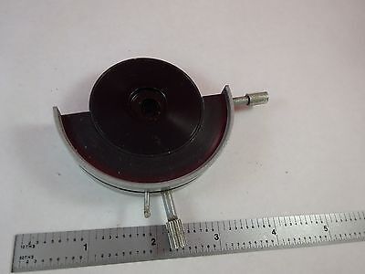 MICROSCOPE PART LEITZ GERMANY IRIS DIAPHRAGM OPTICS AS IS BIN#K9-B-14