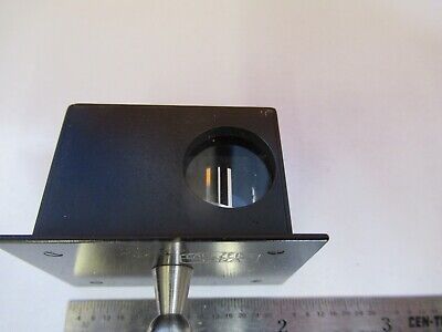 CARL ZEISS JENA GERMANY PRISM BLOCK MICROSCOPE PART AS PICTURED &15-FT-X24