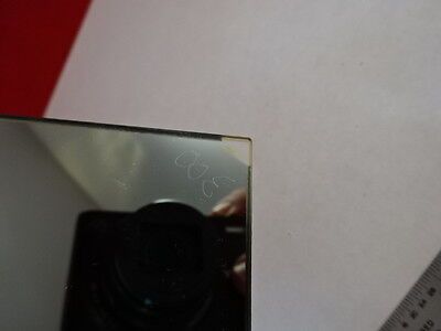 MASK CHROMIUM ON GLASS MIRROR OPTICAL OPTICS AS PICTURED &67-A-18