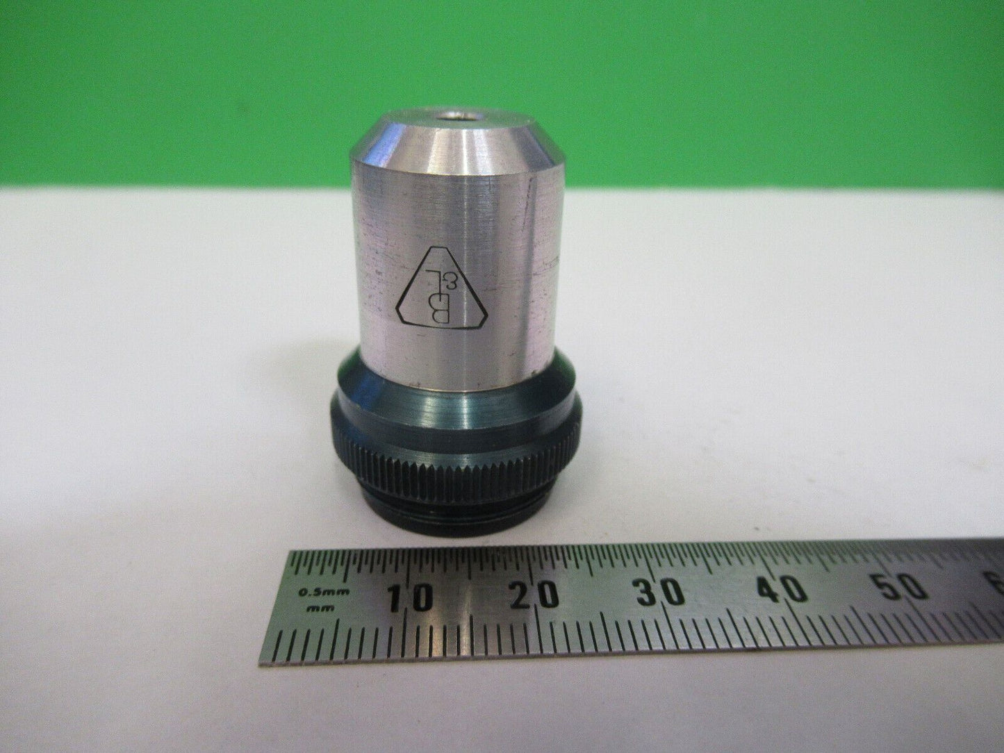 OBJECTIVE LENS  10X BAUSCH LOMB MICROSCOPE PART AS PICTURED &R4-A-56