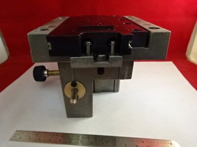 LEICA DMRB STAGE MECHANISM MICROMETER MICROSCOPE PART AS IS #67-96