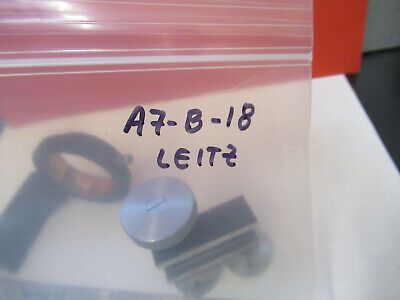 LEITZ WETZLAR ANTIQUE CONDENSER HOLDER MICROSCOPE PART AS PICTURED &A7-B-18