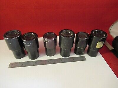 FOR PARTS LOT EYEPIECES OCULAR LENSES OPTICS MICROSCOPE PART AS PICTURED #13-30